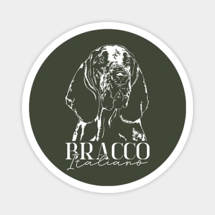 Bracco Italiano Dog Portrait Magnet